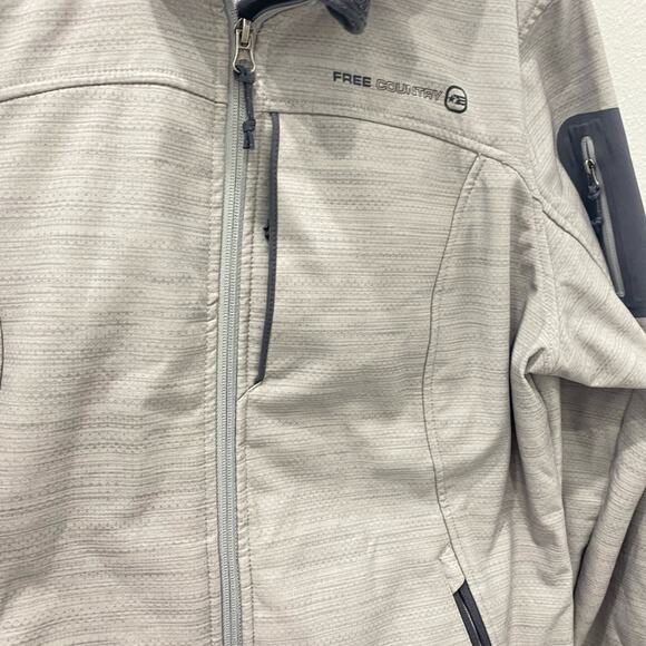 Free Country gray Large jacket - Picture 3 of 9